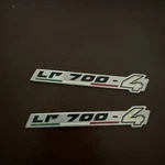 Lamborghini Aventador LP700-4 Side Skirt Emblem Oem. Fixed Price $400.00.
