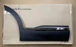 Rear Door Lower Molding 2019 To 2021 Santa Fe Passenger Side Garnish Dark Chrome. Fixed Price $379.95.