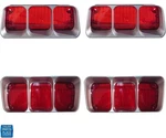 1972 Oldsmobile Cutlass 442 Supreme Tail Lamp Light Lens Set - New. Fixed Price $235.99.