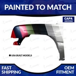 New Paint WA926L Capa Cert Left Fender 2003-2007 Chevrolet Avalanche/silverado. Fixed Price $481.98.