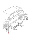 Genuine Audi Q8 4MN Wheel Cover Primed 4M8853718HGRU. Fixed Price $221.46.