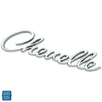 1968-69 Header Panel Script Emblem "chevelle" Each New. Fixed Price $31.99.