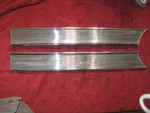 Chrysler New Yorker Lh Rh Rear Below Trunk Trim Molding 1963. Fixed Price $63.00.
