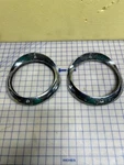 Chevy Headlight Bezels Pair 1955 Chevrolet Oem Pitted. Fixed Price $35.00.