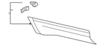 Genuine Volkswagen Lower Molding 3CN-854-949-D-RYP. Fixed Price $154.79.