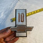 Chevrolet Truck 10 Metal Ornament Emblem 3818127 Chevy Red Bowtie Nameplate. Fixed Price $40.00.