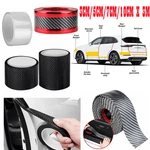 Auxito Carbon Fiber Vinyl Door Sill Scuff Cover Plate Sticker Protector Eoa. Fixed Price $9.11.