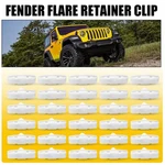 30PCS Fit Jeep Wrangler Jl 18-20 Gladiator Fender Flare Retainer Clips Auxito. Fixed Price $13.29.