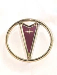 New Pontiac Emblem 3" Round Logo Badge Name Plate 2S Bonneville Lemans ??. Fixed Price $22.00.