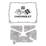 Under Hood Cover For 1982-1993 Chevrolet S-10. Fixed Price $482.48.