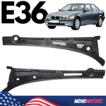 Windshield Cowl Covers For Bmw E36 (1992-1999) Left + Right Grille Panel Wiper. Fixed Price $99.00.