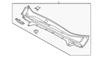 Genuine Subaru Cowl Grille 91419FL011. Fixed Price $106.33.
