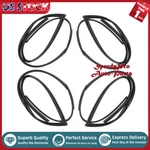 4 Pcs For Honda Civic Sedan 2006-2011 Door Glass Run Channel Weather Window Seal. Fixed Price $83.69.