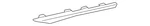 Genuine Audi Side Molding 8W6-853-258-A-3Q7. Fixed Price $184.25.