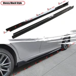 For Toyota Camry 2025-2027 Abs Glossy Black Four Section Side Skirt Spoiler 4PCS. Fixed Price $89.99.
