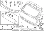 Genuine Kia Lower Molding 87370-DW000. Fixed Price $630.22.