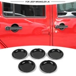 5X Black Door Handle Bowl Decor Cover Trim Frame For Jeep Wrangler Jk 2007-2017. Fixed Price $21.49.