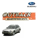 Genuine Subaru Outback Impreza Rear Emblem 93073FE090. Fixed Price $49.00.