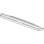 Oem Gm 84608904 Black Tailgate Upper Molding For Silverado Sierra 2019 2024. Fixed Price $66.98.