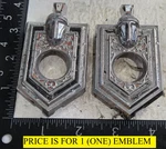 (1) Chevrolet Monte Carlo Circa '72 Trunk Lock Bezel Emblem 9841320 7083. Fixed Price $20.00.