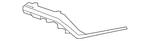 Genuine Honda Grille Molding 71185-TLA-A60. Fixed Price $133.30.