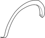 Genuine Infiniti 2015-2020 QX80 Flare 638105ZA0C. Fixed Price $387.98.