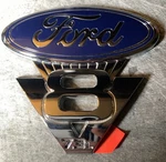 Oem New Ford Super Duty 7.3L Godzilla V8 Fender Emblem 4.5" X 4" Adhesive Badge. Fixed Price $49.95.