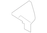 Genuine Land-rover Corner Trim LR077620. Fixed Price $79.34.