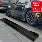 78.7" Side Skirts Extension Rocker Panel Splitters Gloss Black For Nissan Rogue. Fixed Price $45.95.