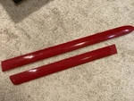 04 - Nissan Titan Right Passenger Front Rear Door Trim Molding Red A15. Fixed Price $116.99.