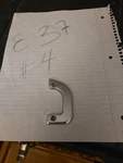 Mercedes R107 280SL 380SL 450SL A1087230224 Door Edging Chrome Right & Left. Fixed Price $35.00.