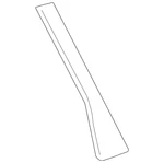 Genuine Toyota Door Applique 75765-08020. Fixed Price $86.58.