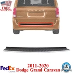 Rear Bumper Step Pad Scuff With Chrome Trim For 2011-2020 Dodge Grand Caravan. Fixed Price $77.20.