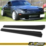 Fits 90-97 Mazda Miata MX-5 Fd Style Side Skirts Extension Rocker Panel Splitter. Fixed Price $79.79.