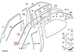 Genuine Bmw E38 740ILP 750ILP Covering Left Glossy Black 51328174473. Fixed Price $331.80.