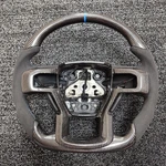 Carbon Fiber Steering Wheel Blue Stripe 2015-2020 Ford F150 Raptor W/ Heated. Fixed Price $418.99.
