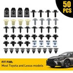50X Splash Bumper Shield Engine Hood Push Screw Clip Rivet For Trim Toyota Lexus. Fixed Price $11.39.