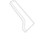 Genuine Porsche Door Applique 95B-853-590-H. Fixed Price $67.94.