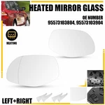 Heated Side Mirror Glass Left Right For Porsche Cayenne 2008-2010 95573103804. Fixed Price $34.19.