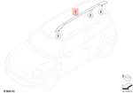 Genuine Mini Cooper One R55 Coop.s Jcw D 1.6 2.0 Roof Railing Left 51137174117. Fixed Price $219.30.
