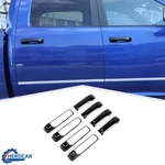 Black Door Handle Cover Trim Shell Decoration For Dodge Ram 1500 2010-2017 Abs. Fixed Price $35.99.