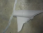 Rear Right Driver Upper C Pillar Trim Fits Mitsubishi Galant 2007 - 2012. Fixed Price $30.00.