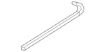 Genuine Audi Window Molding 4G5-853-345-D-2ZZ. Fixed Price $224.40.