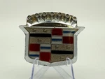 Cadillac Trunk Lid Lock Cover Chrome Crest Flipper Emblem 200056. Fixed Price $20.00.