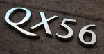 Infiniti QX56 Emblem Letters Badge Decal Logo Rear Hatch Door Oem Genuine Stock. Fixed Price $15.99.