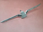 1972 1973 Ford Thunderbird Tail Light Panel Chrome Emblem D3SB-13616-BA. Fixed Price $24.99.