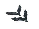 Front & Rear Set Cross Flags Emblem For 2014-2019 Corvette C7 Whole Glossy Black. Fixed Price $22.35.