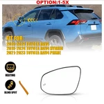 Driver Left Side Mirror Glass Heated + Blind Spot Fit 2019-2024 Toyota RAV4 1-5X. Fixed Price $177.55.