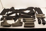 11-18 Jeep Wrangler Sport Front And Rear Rh Lh Side Roll Bar Pad Molding Covers. Fixed Price $246.12.