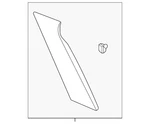 Genuine Ford Upper Molding LJ7Z-78291A09-AA. Fixed Price $165.28.